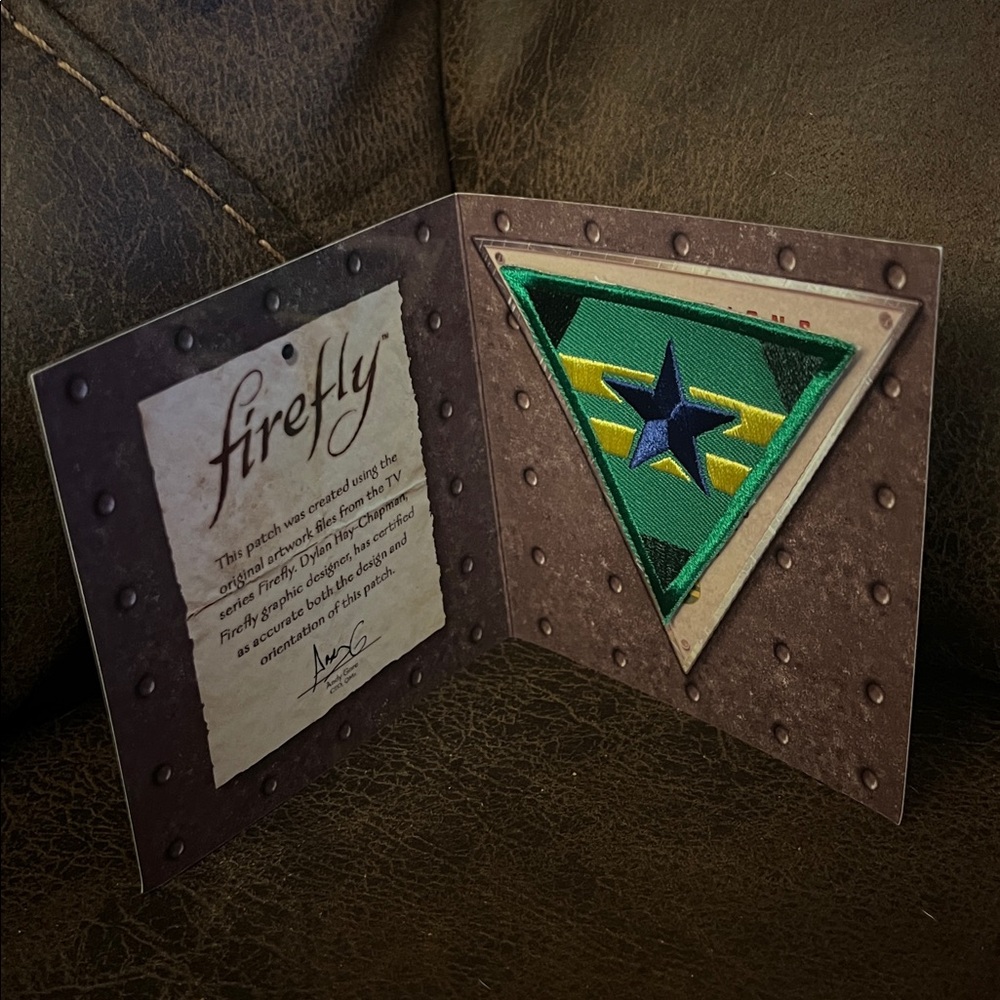 Firefly Independents Patch Loot Crate Exclusive 2016 Release Collectible Display